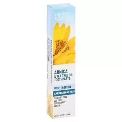 Desert Essence Arnica & Tea Tree Oil Carrageenan Free Toothpaste 6.25 Oz Paste