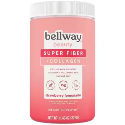 Bellway, Psyllium Husk Super Fiber + Collagen, Sugar-Free 11.5 Oz