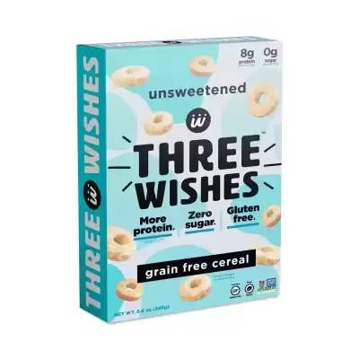 Three Wishes, Cereal Unswt Grain Free, 8.6 Oz
