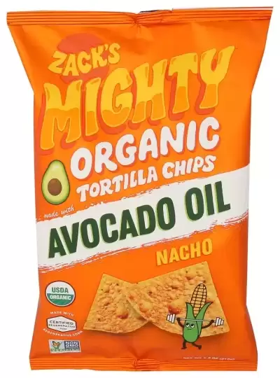 Zacks, Avocado Nacho Tortilla Chips, 7.5 Ounce