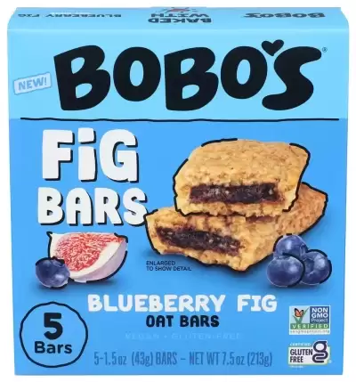 Bobo'S Gluten Free Oat Bars Blueberry Fig 5 Bars
