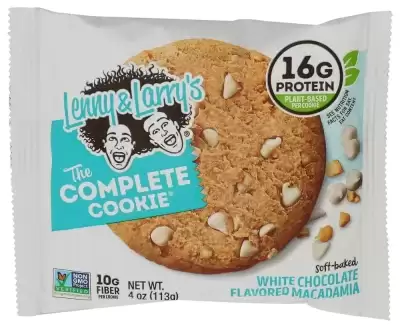 Lenny And Larry'S, Complete White Chocolate Macadamia Nut Cookie, 4 Oz(Case Of 12)