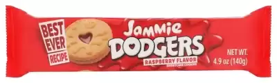 Burton'S Jammie Dodgers Original Shortcake Sandwich Biscuits - 5.3Oz