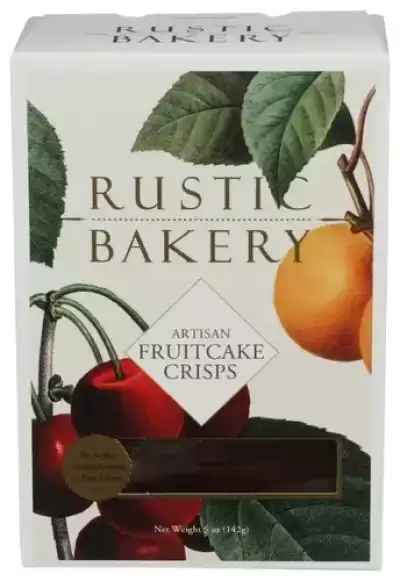 Rustic Bakery, Crisps Holiday Fruitcake, 5 Oz(Case Of 12)