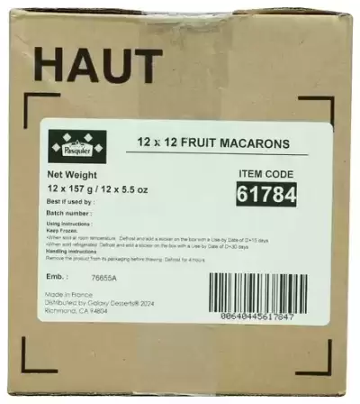 Brioche Pasquier French Macarons