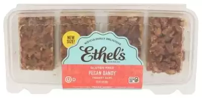 Ethels Baking Pecan Dandy Bar 4 Count, 6 Oz