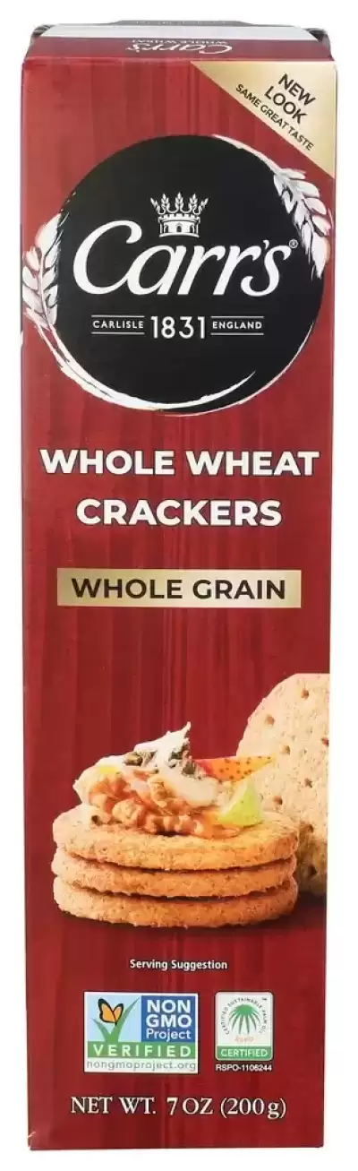 Carr'S Table Water Crackers Whole Wheat