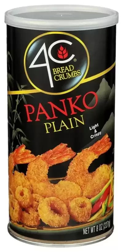 4C Japanese Style Panko Bread Crumbs Plain 8 Oz