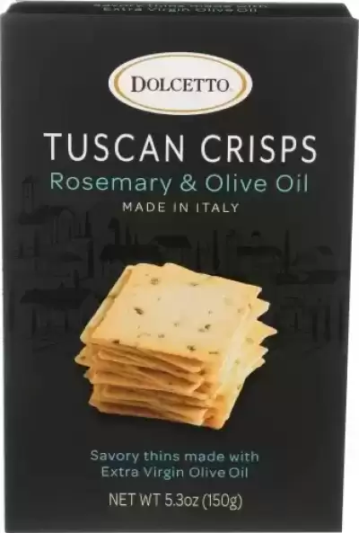 Rosemary & Olive Oil Tuscan Crisps