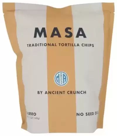 Ancient Crunch Masa Traditional Tortilla Chips Churro, 140G