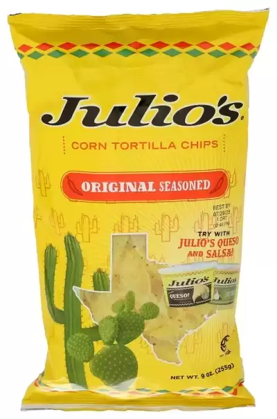 Julio'S Original Corn Tortilla Chips - 9Oz