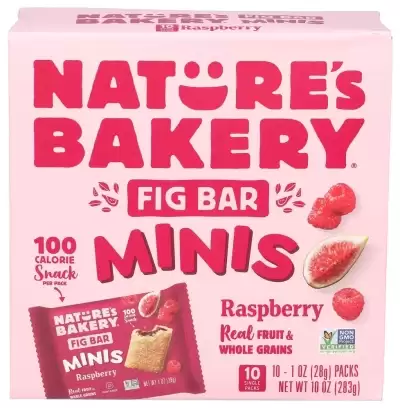 Natures Bakery Khrm02314731 10 Oz Whole Wheat Fig Bars - Raspberry