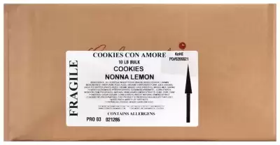 Cookies Con Amore Nonna Lemon Cookie, 7 Oz