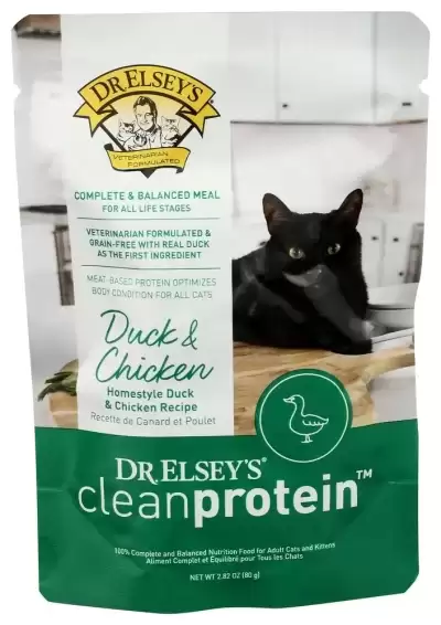 Dr. Elsey S? Cleanprotein? Duck & Chicken Flavor All-Meat 2.82 Oz Pouch