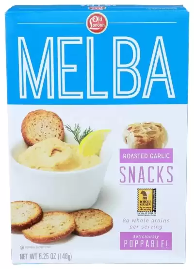 Khfm00303603 Roasted Garlic Melba Snacks, 5.25 Oz