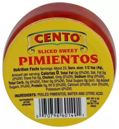 Cento, Sweet Pimientos, 4 Oz