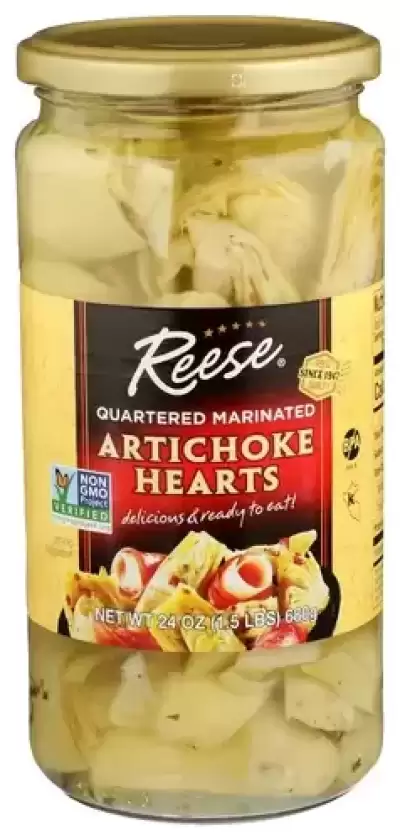 Reese, Marinated Artichoke Hearts, 24 Oz