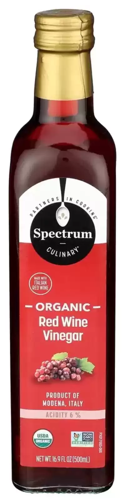 Spectrum Imported Organic Red Wine Vinegar 16.9 Fl Oz