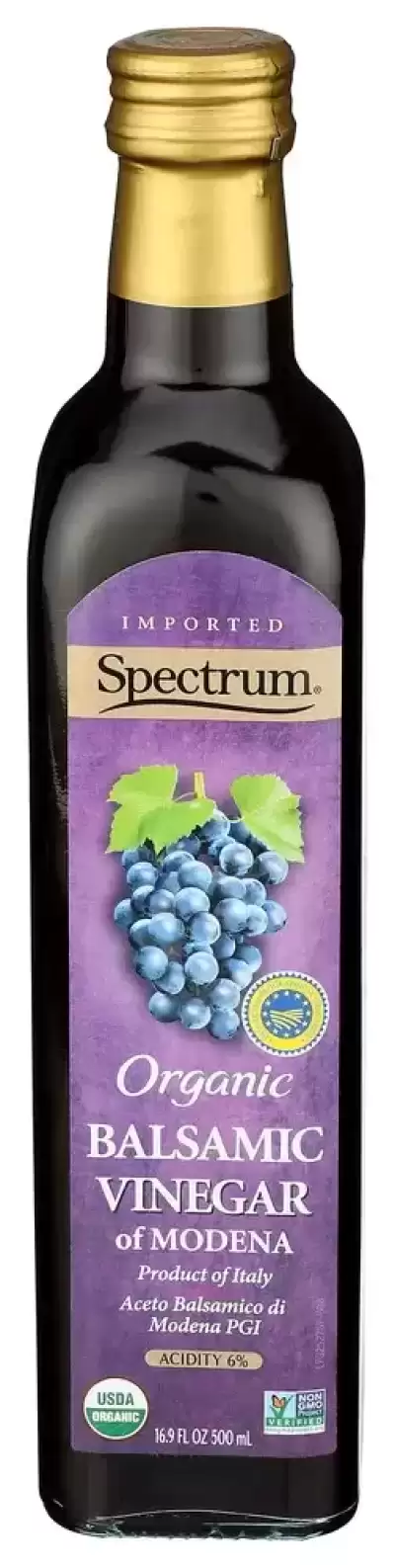 Spectrum Culinary, Organic Balsamic Vinegar Of Modena, 16.9 Fl Oz (500 Ml)