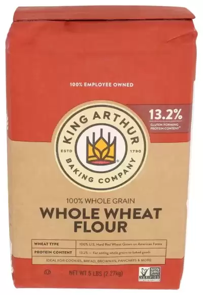 King Arthur Flour Whole Wheat Flour - 5Lbs