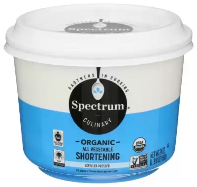 Spectrum Essentials Organic All-Vegetable Shortening | 24 Oz Solid Oil