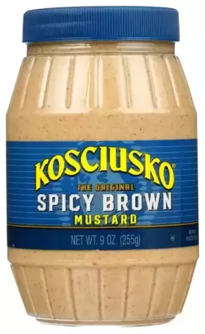 Khlv00980100 Spicy Brown Mustard, 9 Oz