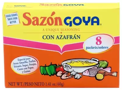 Goya Sazon Con Azafran 1.41Oz