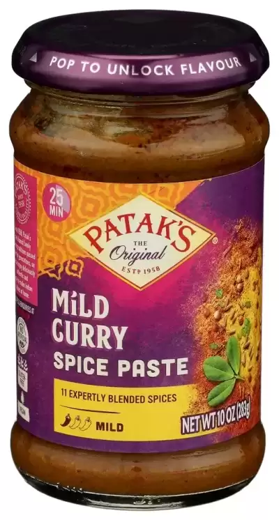 Patak B18940 Mild Curry Paste -6X10Oz