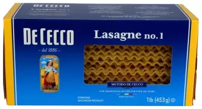 De Cecco, Pasta Lasagne, 16 Oz