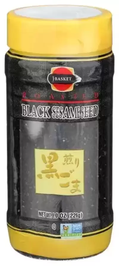 Jfc Black Roasted Sesame Seeds 8 Oz