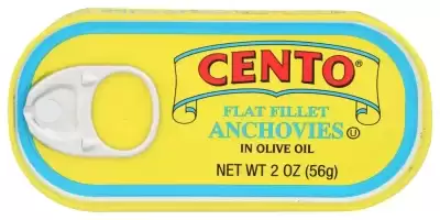 Cento Flat Filet Anchovies In Oil 2 Oz