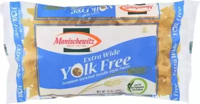 Manischewitz Extra Wide Yolk Free Noodles 12 Oz.