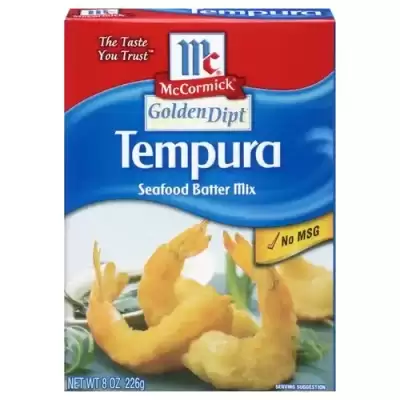 Mccormick Golden Dipt Tempura Seafood Batter Mix 8 Oz Box