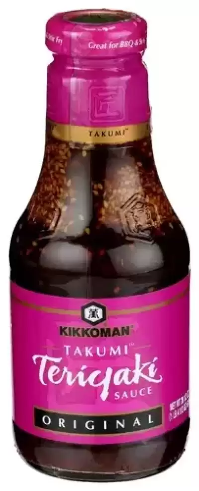 Kikkoman Takumi Teriyaki Sauce Original 20.5 Oz Glass Bottle