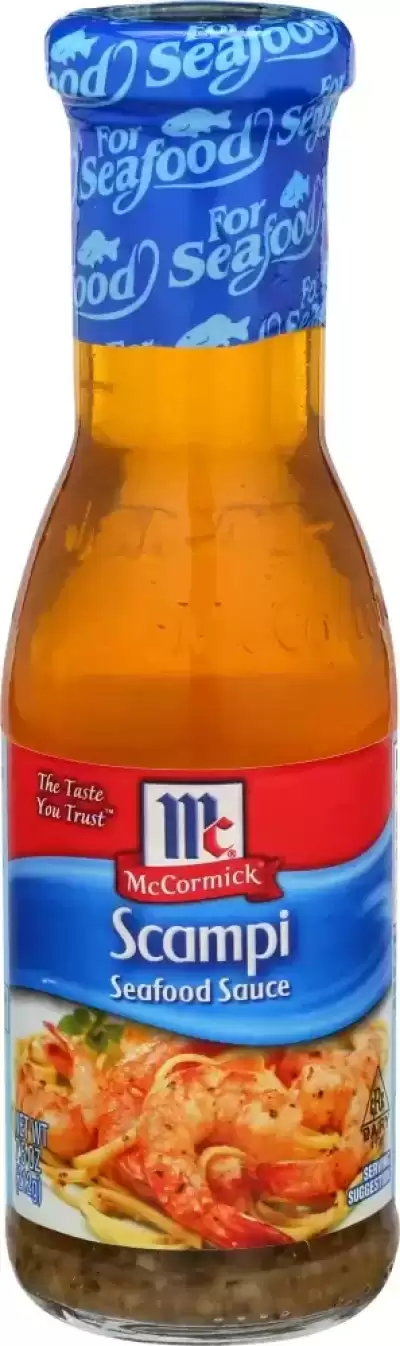 Mccormick Golden Dipt Kosher Scampi Seafood Sauce 7.5 Oz Bottle