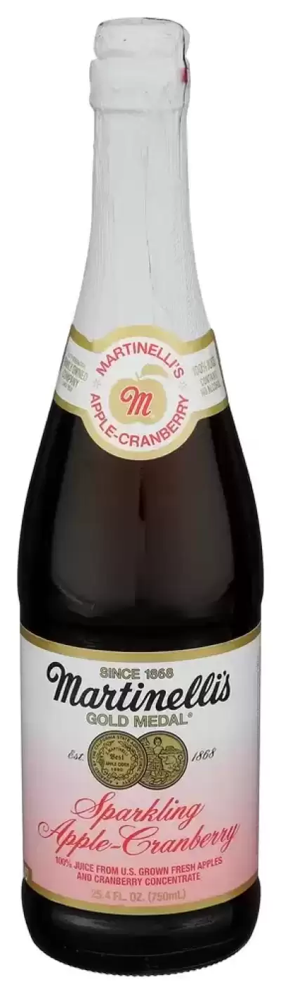 Martinellis, Juice Sprklng Apple Crnbr, 25.4 Oz