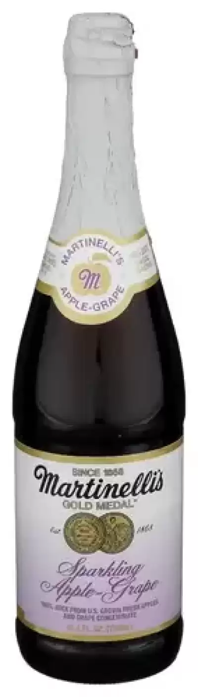 Martinelli'S Sparkling Juice Apple Grape 25.4 Fl Oz
