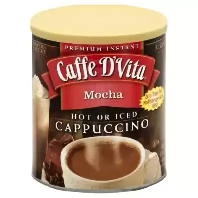 F-Dv-1C-06-Mcha-Nu Mocha Cappuccino 6 1Lb Canisters