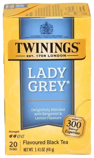 Twinings Lady Grey Black Tea | 20 Bags
