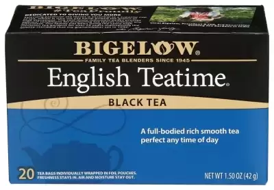 English Teatime Tea Bigelow Teas 20 Bag