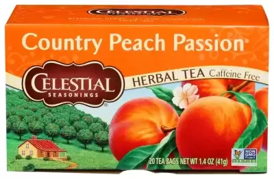 Celestial Seasonings, Herbal Tea Caffeine Free Country Peach Passion, 20 Bags