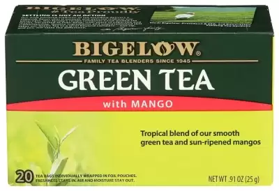 Bigelow - Green Tea With Mango - 20 Bags