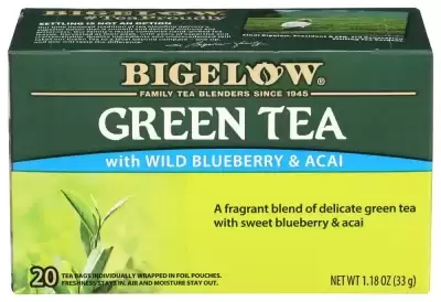 Bigelow - Green Tea With Wild Blueberry & Acai - 20 Bags