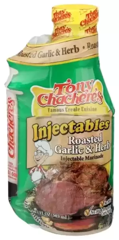 Tony Chacheres Marinade & Injector Garlic Herb - 17 Fl Oz