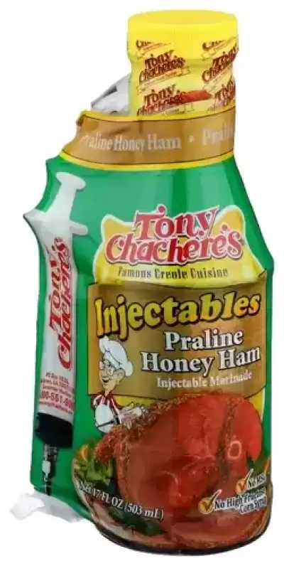 Tony Chachere'S Injectable Honey Praline Ham Marinade - 17Fl Oz