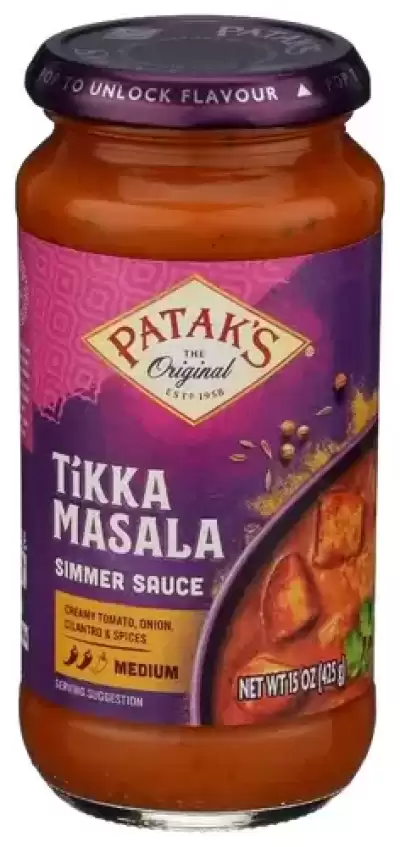 Patak'S, Tikka Masala Curry Sauce, 15 Oz