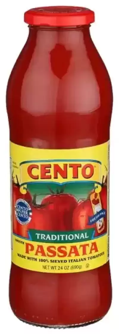 Cento Khrm00037621 24 Oz Traditional Passata Sauce