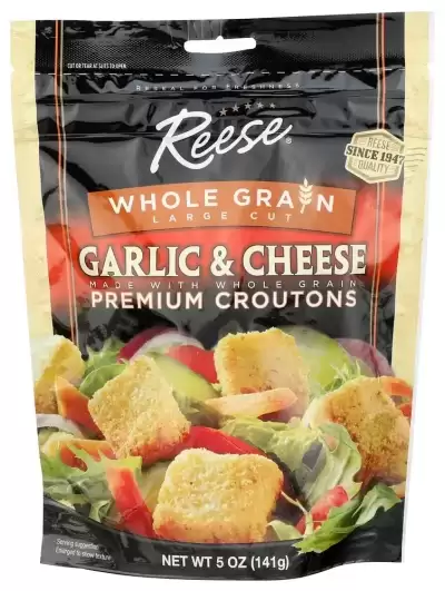 Reese Crouton Whlgrn Chs Grlc-6 Oz