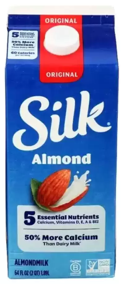 Silk Almond Milk - Original, 64 Fl Oz