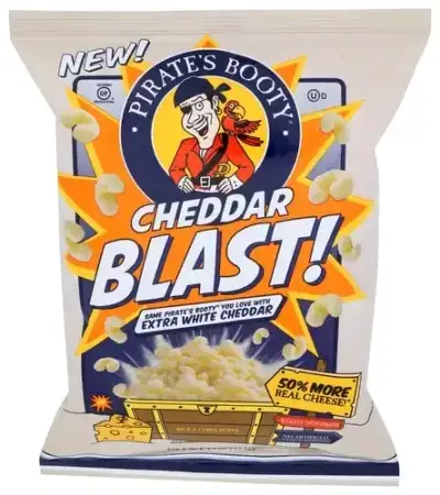 Pirate Brands Pirate'S Booty Cheddar Blast, 4 Oz Cvs